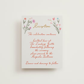 Reception Cards