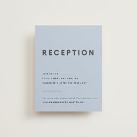 Reception Cards