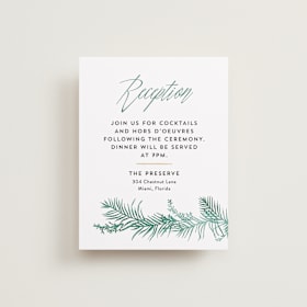 Reception Cards