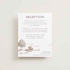 Reception Cards