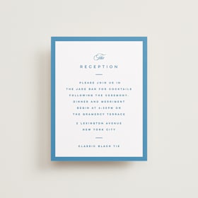 Reception Cards