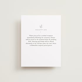 Reception Cards