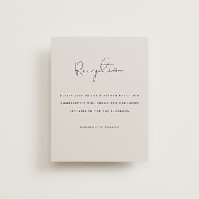 Reception Cards
