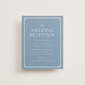Reception Cards