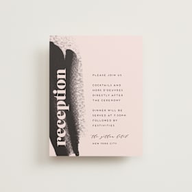 Reception Cards