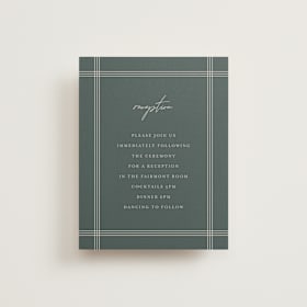 Reception Cards
