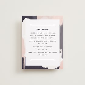 Reception Cards