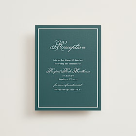 Reception Cards