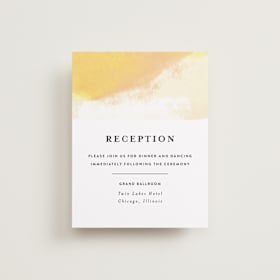 Reception Cards
