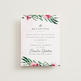 Reception Cards