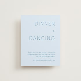 Reception Cards