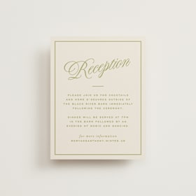Reception Cards