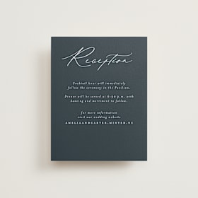 Reception Cards
