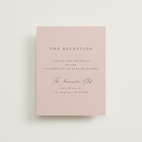 Reception Cards