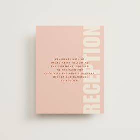 Reception Cards