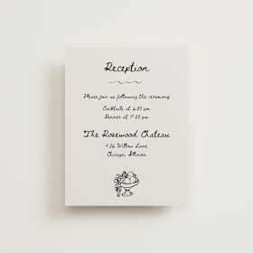 Reception Cards