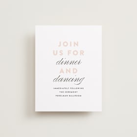 Reception Cards