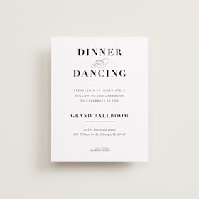 Reception Cards