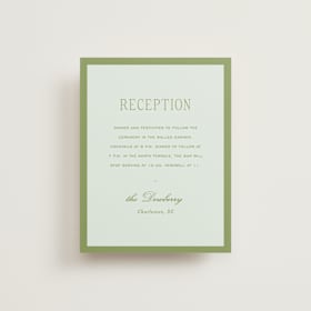 Reception Cards