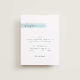 Reception Cards