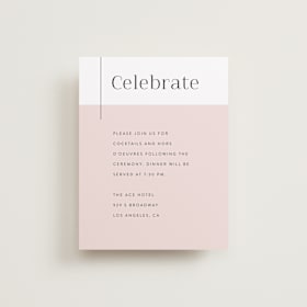 Reception Cards