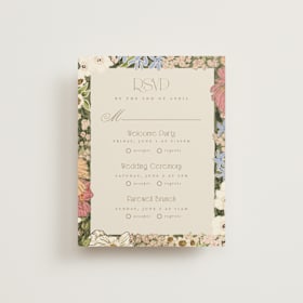 Foil-Pressed Multi-Event RSVP Cards