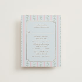 Foil-Pressed Multi-Event RSVP Cards
