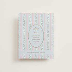 Foil-Pressed RSVP Online Enclosure Cards