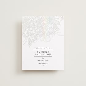 Gloss-Press® Reception Card