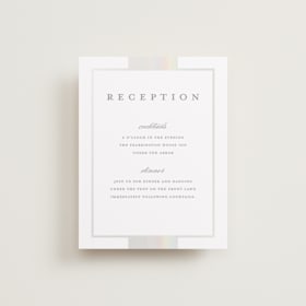 Gloss-Press® Reception Card