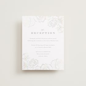 Gloss-Press® Reception Card