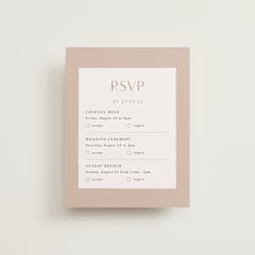 Multi-Event RSVP Cards