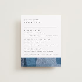 Multi-Event RSVP Cards