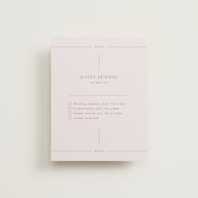 Multi-Event RSVP Cards