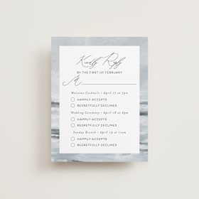 Multi-Event RSVP Cards
