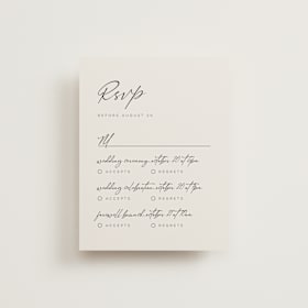 Multi-Event RSVP Cards