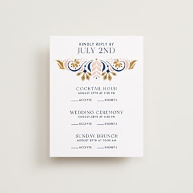 Multi-Event RSVP Cards