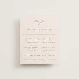 Multi-Event RSVP Cards