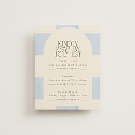 Multi-Event RSVP Cards