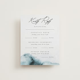 Multi-Event RSVP Cards