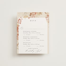 Multi-Event RSVP Cards
