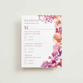 Multi-Event RSVP Cards