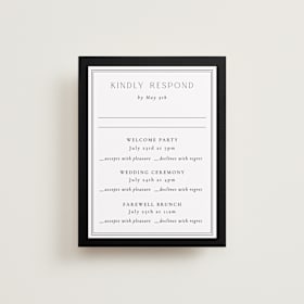 Multi-Event RSVP Cards