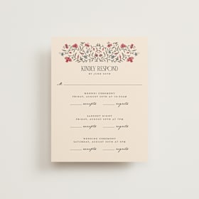Multi-Event RSVP Cards