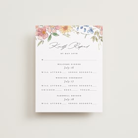 Multi-Event RSVP Cards