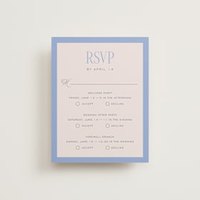 Multi-Event RSVP Cards