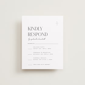 Multi-Event RSVP Cards