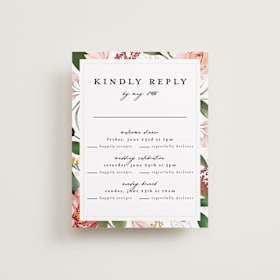Multi-Event RSVP Cards