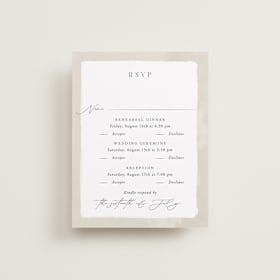 Multi-Event RSVP Cards
