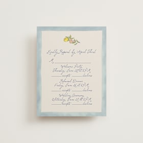 Multi-Event RSVP Cards